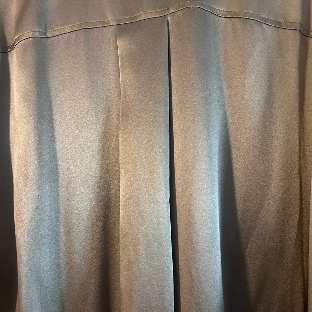 Banana Republic Gold Satin Dress - Picture 5 of 10